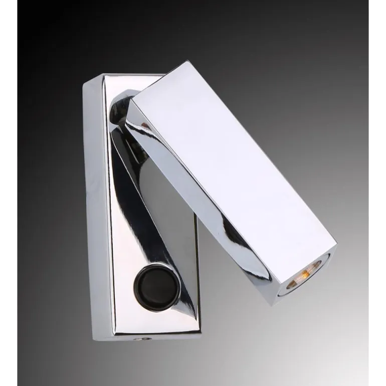 aplique cromo Led 3W orientable