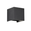 Aplique Cube Antracita LED 10W 4000K 700LM IP54 estilo moderno