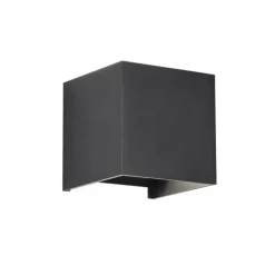 Aplique Cube Antracita LED 10W 4000K 700LM IP54 estilo moderno