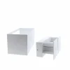 Aplique Cube Plus acabado blanco LED 20w 4000k 1400lm IP54 estilo moderno