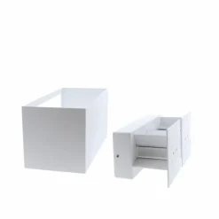 Aplique Cube Plus acabado blanco LED 20w 4000k 1400lm IP54 estilo moderno