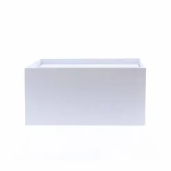Aplique Cube Plus acabado blanco LED 20w 4000k 1400lm IP54 estilo moderno