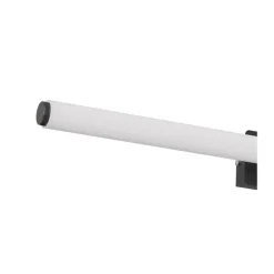 Aplique de pared Bonne LED 8w 720lm 4000k IP44 66cm moderno acabado negro ideal para baños