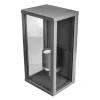 Aplique de pared Candela Gris oscuro 1XE27 exterior IP44 estilo moderno