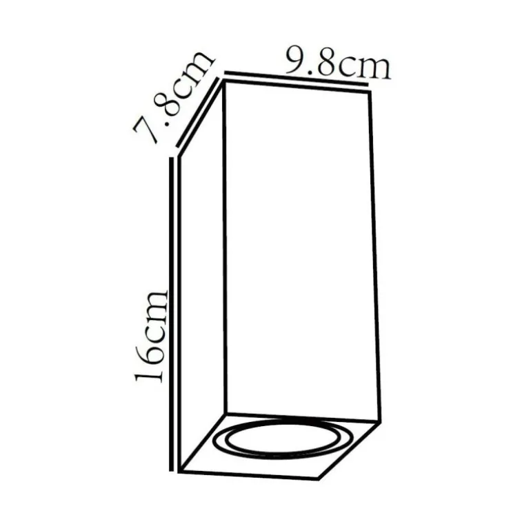 Aplique de pared Confo 2L aluminio blanco 2XGU10 exterior estilo moderno IP44