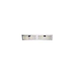 Aplique de pared cromo, moderno 4L led