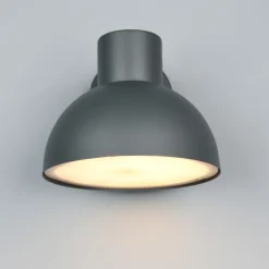 Aplique de pared Elbe 1XE27 acabado antracita apto para exterior IP44