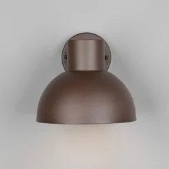 Aplique de pared Elbe 1XE27 acabado óxido apto para exterior IP44