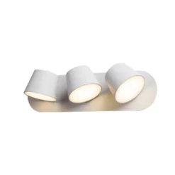 Aplique de pared 3l blanco Edison