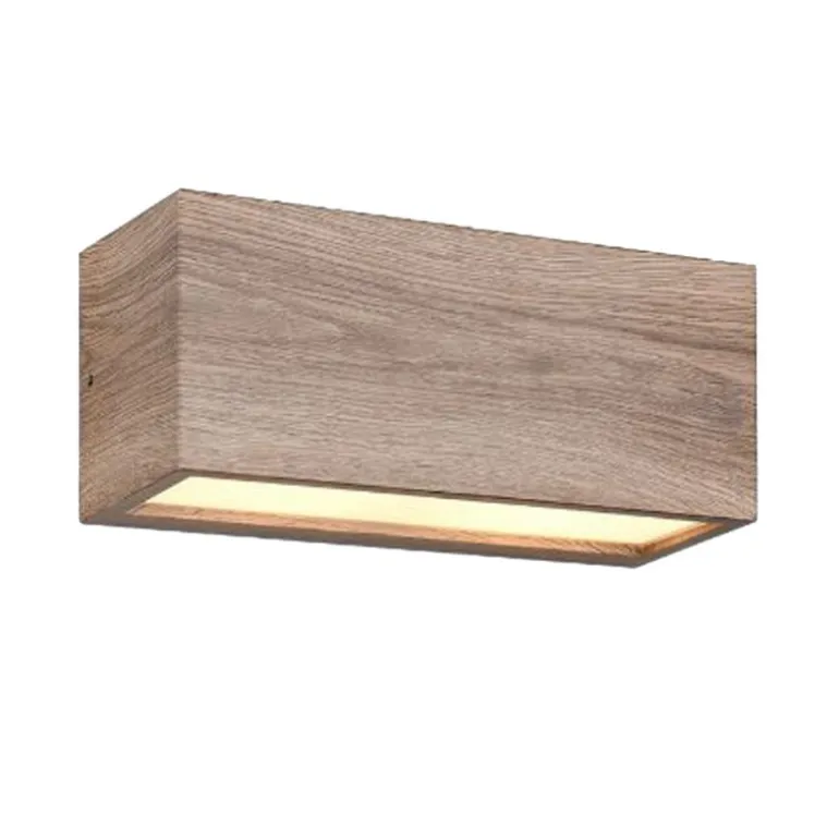 Aplique de pared Mayenne Imitación Madera 2XE14