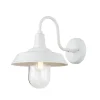 Aplique de pared Medina Blanco 1XE27 IP44
