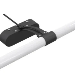 Aplique de pared Odile LED 8w 880lm 4000k IP44 60cm moderno acabado negro ideal para baños