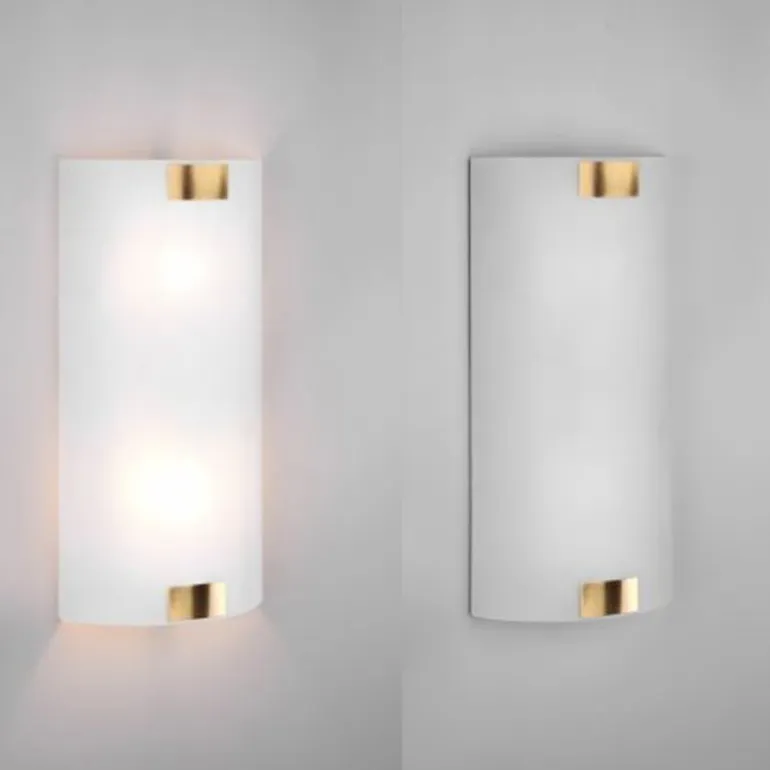 Aplique de pared Pura Bronce Viejo 2XE27 40cm Alto