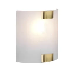 Aplique de pared Pura Bronce Viejo 1XE27 20cm Alto