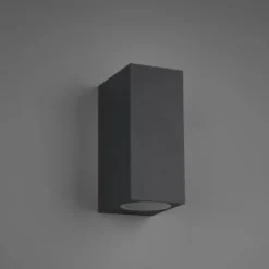 Aplique de pared Roya Antracita 1XGU10 IP44