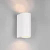 Aplique de pared Roya Semicircular Blanco 2XGU10 IP44