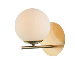 Aplique de pared Vary 1L Oro envejecido 1xE14