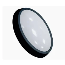 Aplique Oval negro