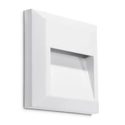 Aplique para exterior Kössel blanco