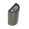 Aplique semi 2l gris oscuro 3000k