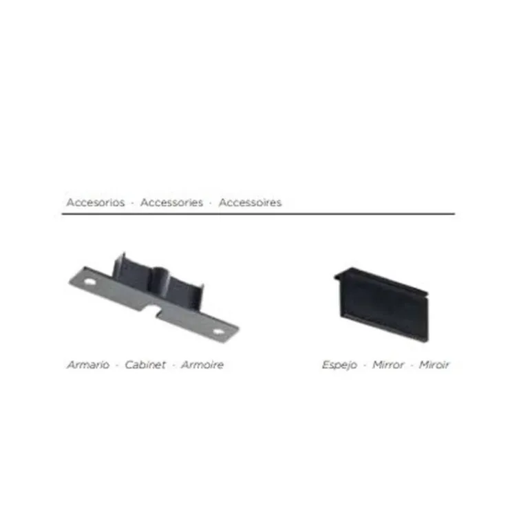 Aplique Tiwall Negro 8w 4000k Kit