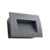 Baliza de empotrar 6w gris oscuro 4000k