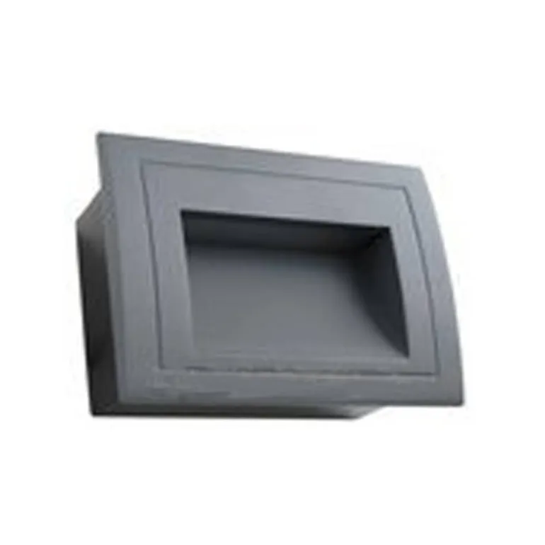 Baliza de empotrar 6w gris oscuro 4000k