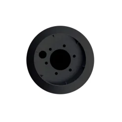 Base para ventilador de techo acabado negro