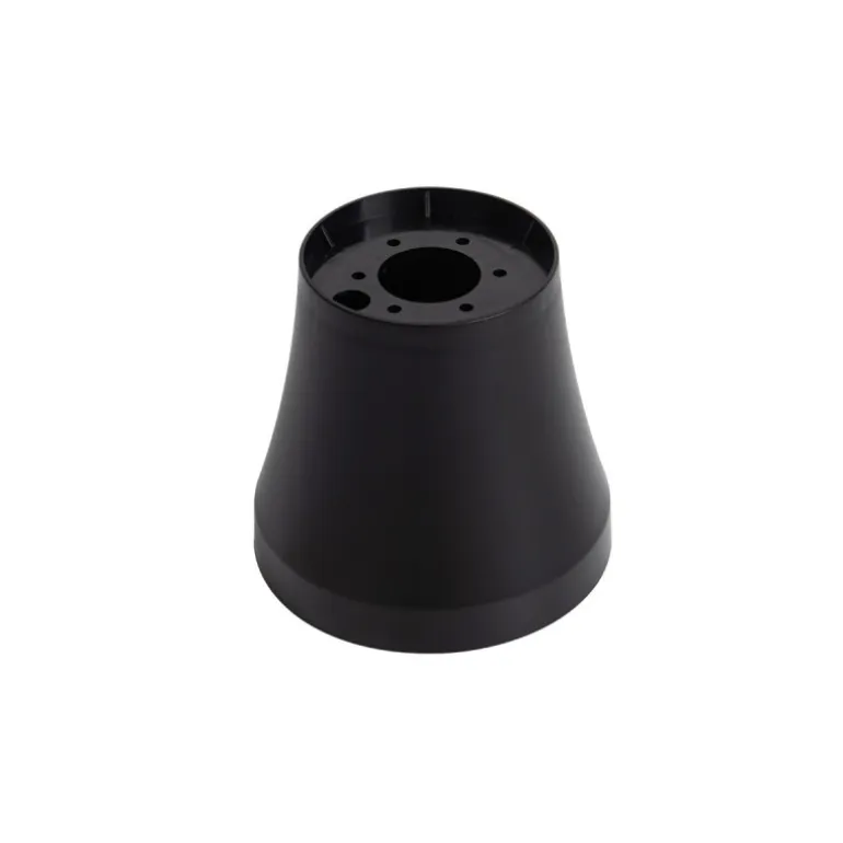 Base para ventilador de techo acabado negro