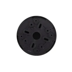 Base para ventilador de techo acabado negro
