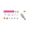 Bombilla flama LED filamentos 4W E14 luz cálida