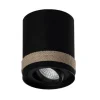 Cilindro GU10 negro ratán