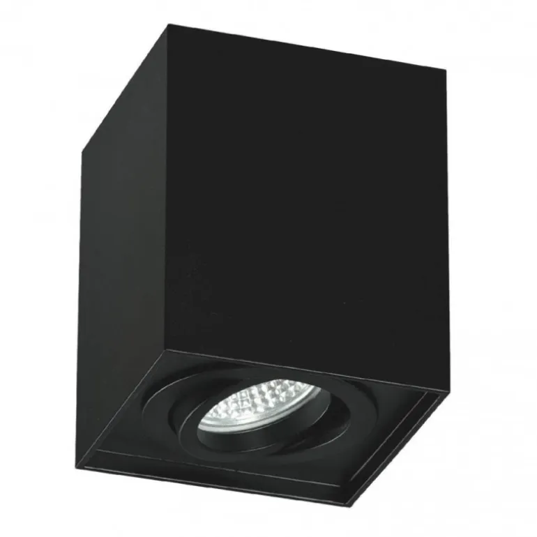 Cubo GU10 Negro