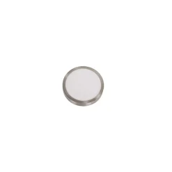 Donwlight led redondo 22W niquel mate