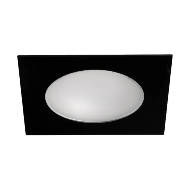 Downlight cuadrado negro 30w 6000k