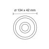 Downlight Halo 15W 3CCT Negro