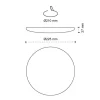 Downlight Tango 36w 3000k IP-54