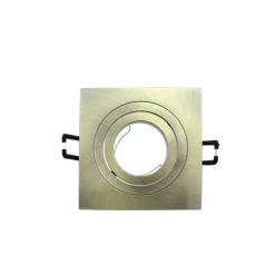 Empotrable cuadrado Helium oro viejo