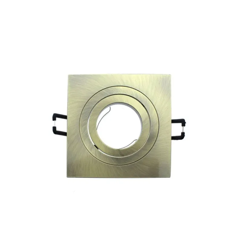 Empotrable cuadrado Helium oro viejo