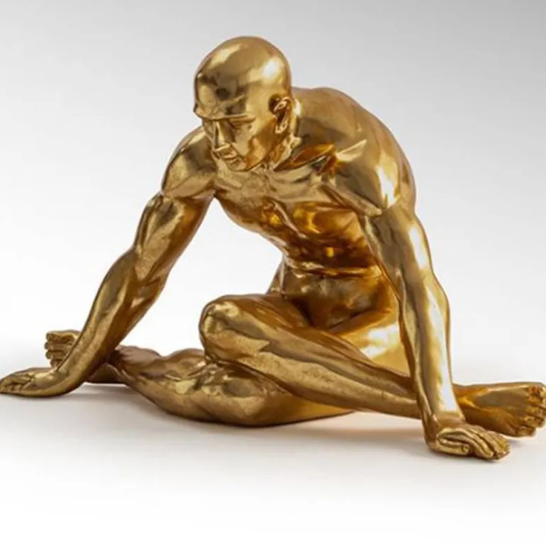 Figura Yoga oro
