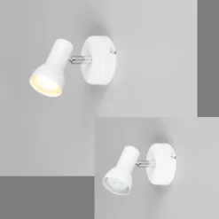 Foco Cantar 1L Blanco Orientable 1XGU10 8CMØ