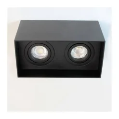 Foco Clark 2L negro