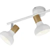 Foco de superficie Latika Blanco 3L 3XE14