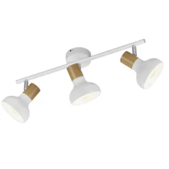 Foco de superficie Latika Blanco 3L 3XE14