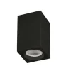 Foco superficie Negro Cubo