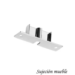Kit aplique Tiwall 75cm cromo