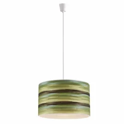 Lampara colgante Hawai verde