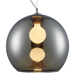 Lámpara colgante Ball Cromo