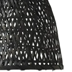 Lámpara colgante Dera Negro