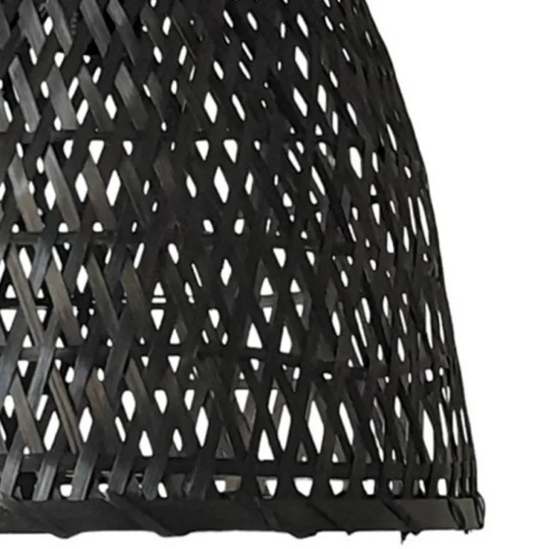 Lámpara colgante Dera Negro